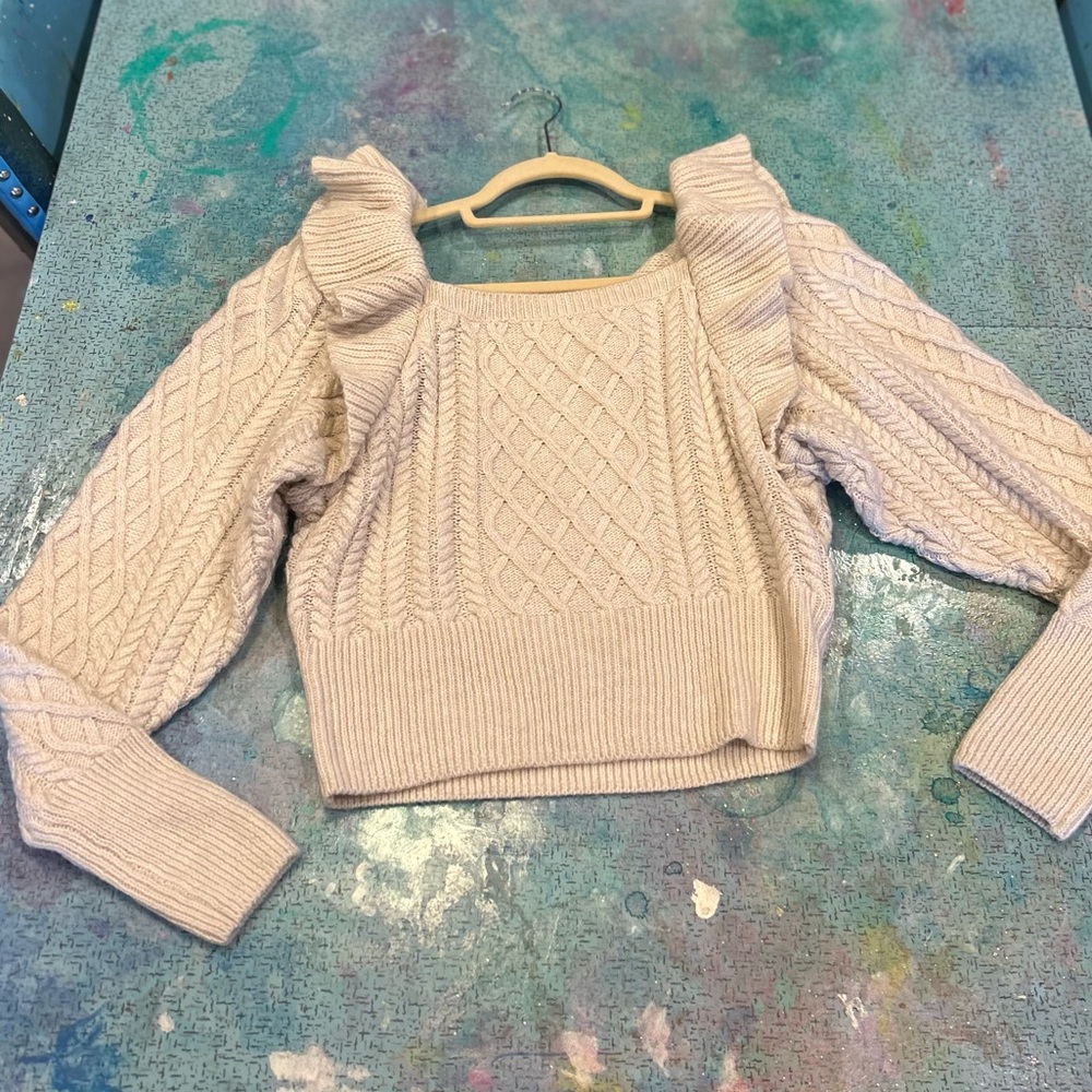 Ruffles Sweater